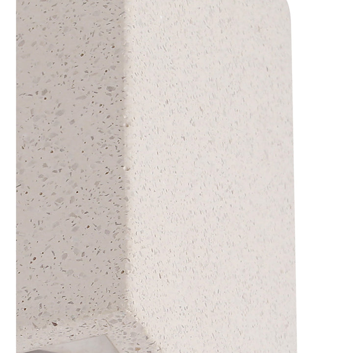 Mantra M7186 Levi Outdoor Rectangular Spotlight 1 Light White Concrete