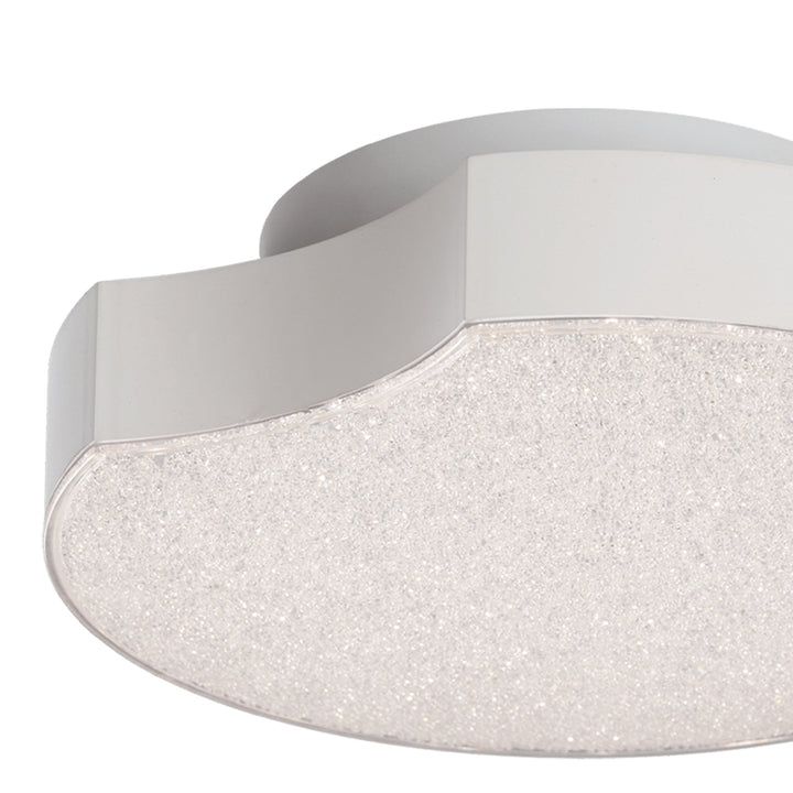 Mantra M5767 Lunas Flush Ceiling / Wall Light 25cm Diameter 14W LED White