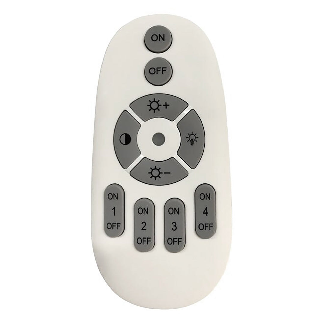 Mantra M5760 Lunas Pendant 80cm Diameter 76W LED RF Remote Control White