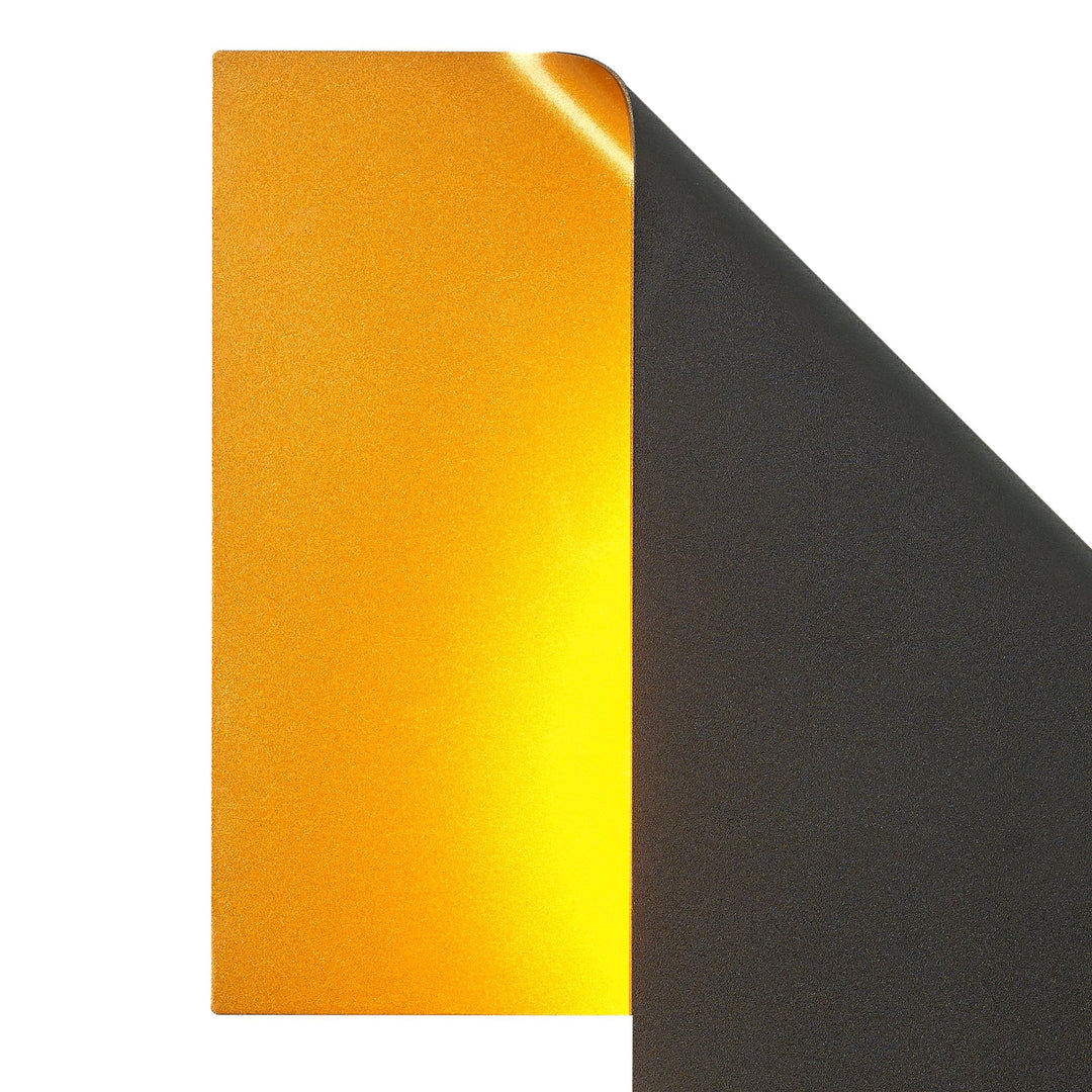 Mantra M7694 Luppi Wall Light 1 Light Black/Gold