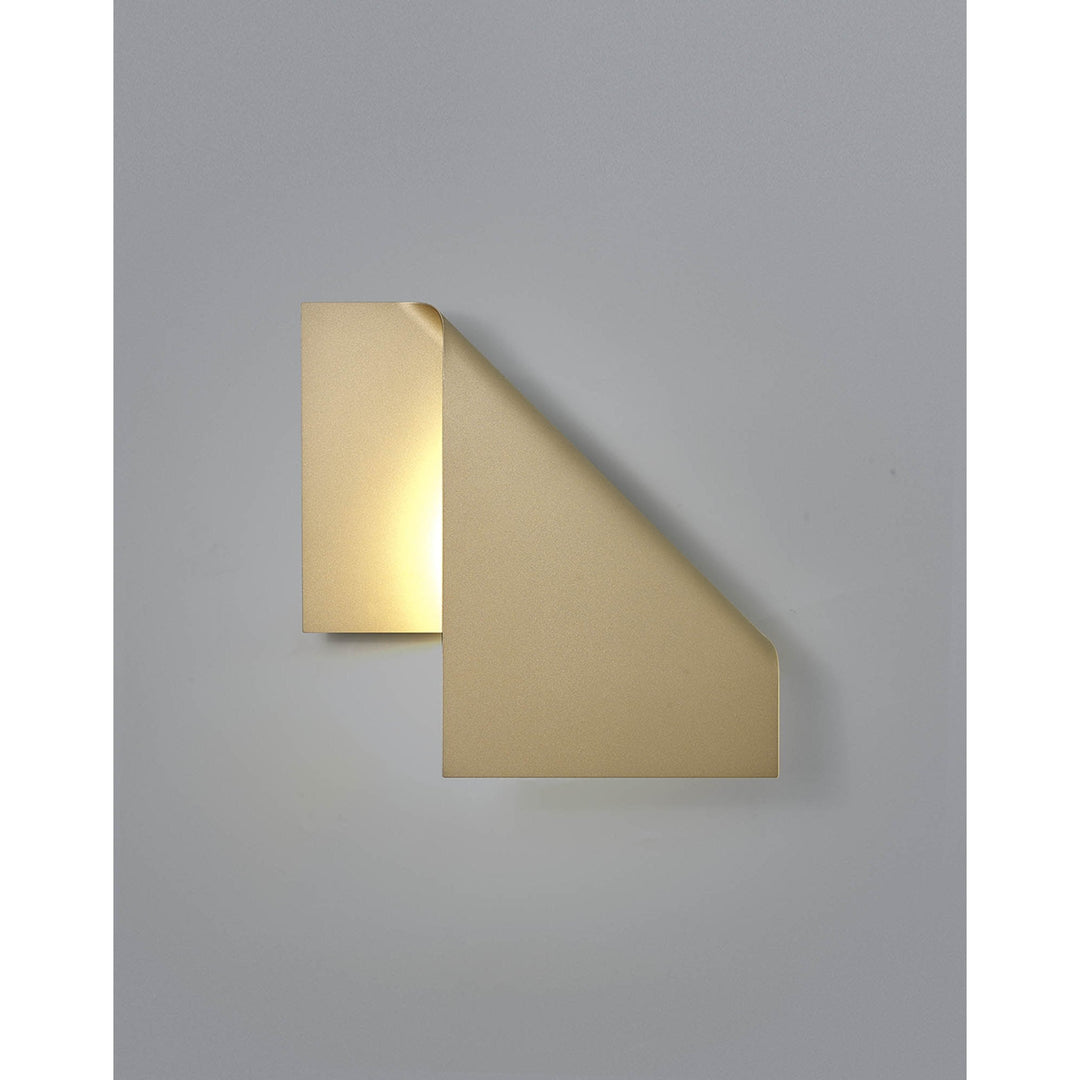 Mantra M7695 Luppi Wall Light 1 Light Sand Brown