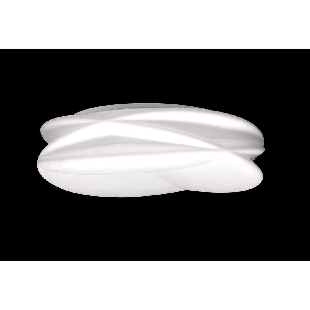 Mantra M5955 Lascas Flush Ceiling Light 70cm Round LED White