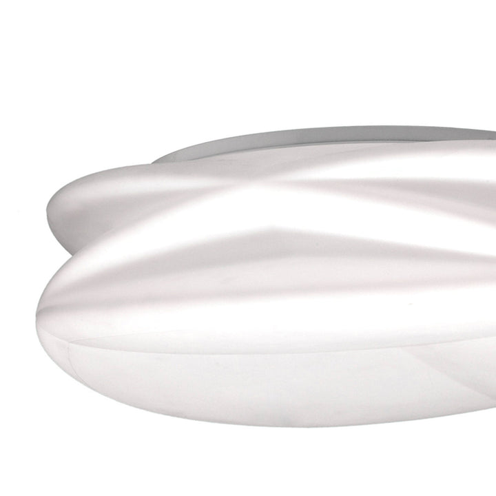 Mantra M5955 Lascas Flush Ceiling Light 70cm Round LED White