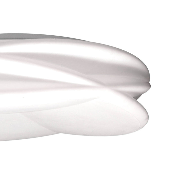 Mantra M5955 Lascas Flush Ceiling Light 70cm Round LED White