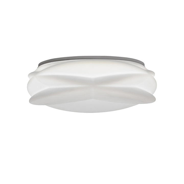 Mantra M5956 Lascas Flush Ceiling Light 54cm Round LED White