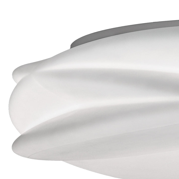 Mantra M5956 Lascas Flush Ceiling Light 54cm Round LED White