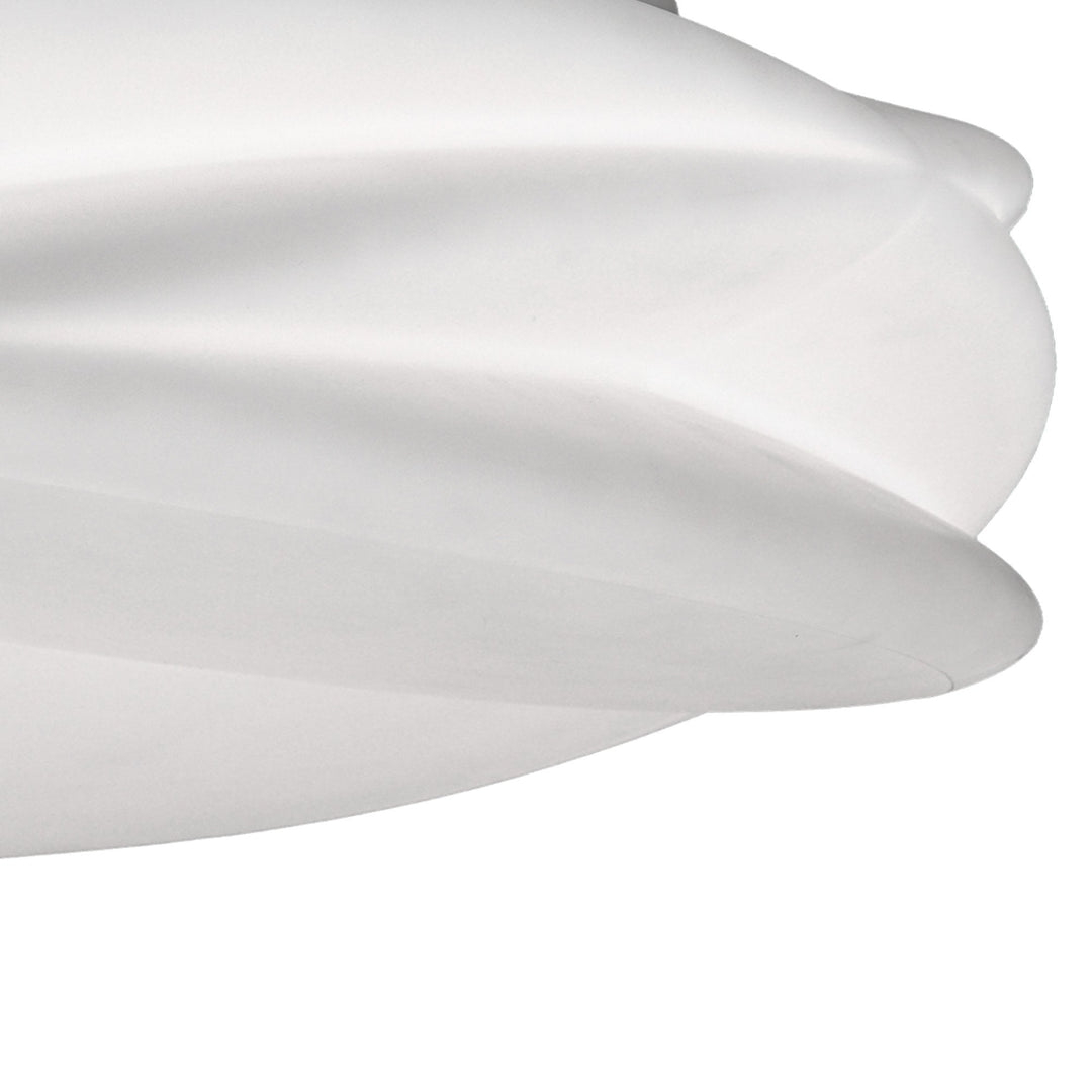 Mantra M5956 Lascas Flush Ceiling Light 54cm Round LED White