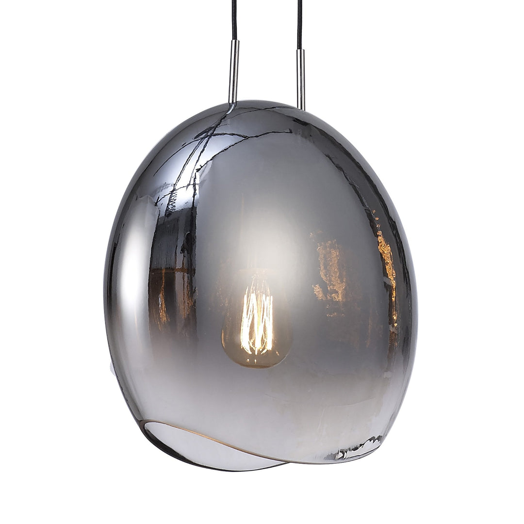 Mantra M6186 Lens Pendant 25cm Round Polished Chrome