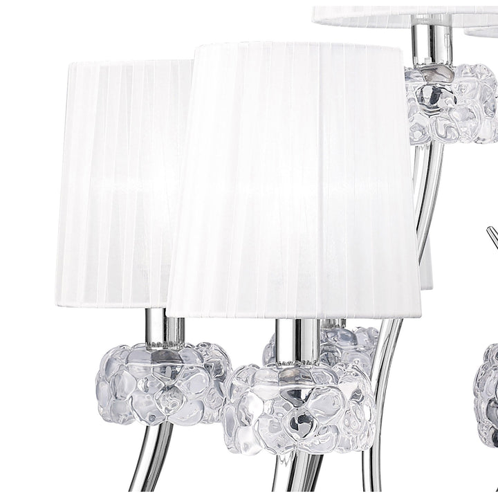 Mantra M4630 Loewe 2 Tier Pendant Polished Chrome