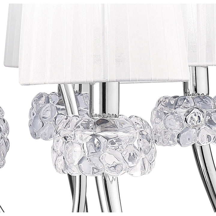 Mantra M4630 Loewe 2 Tier Pendant Polished Chrome