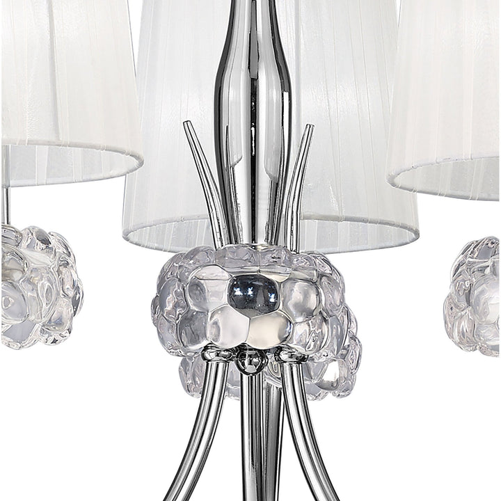 Mantra M4633 Loewe Pendant 3 Light Polished Chrome