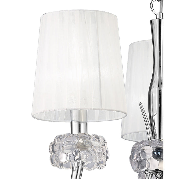 Mantra M4633 Loewe Pendant 3 Light Polished Chrome