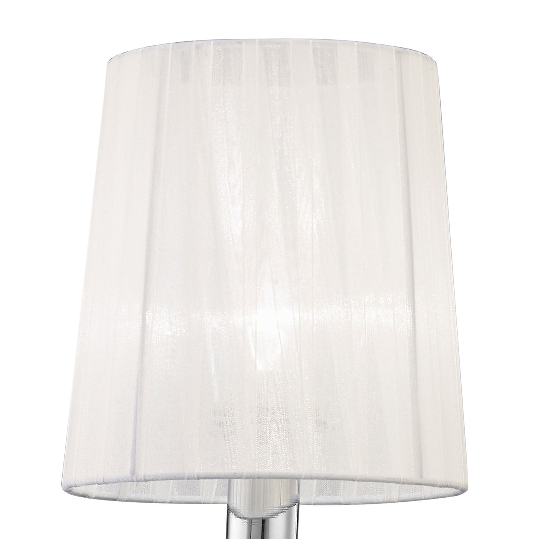 Mantra M4635/S Loewe Wall Lamp 1 Light Polished Chrome