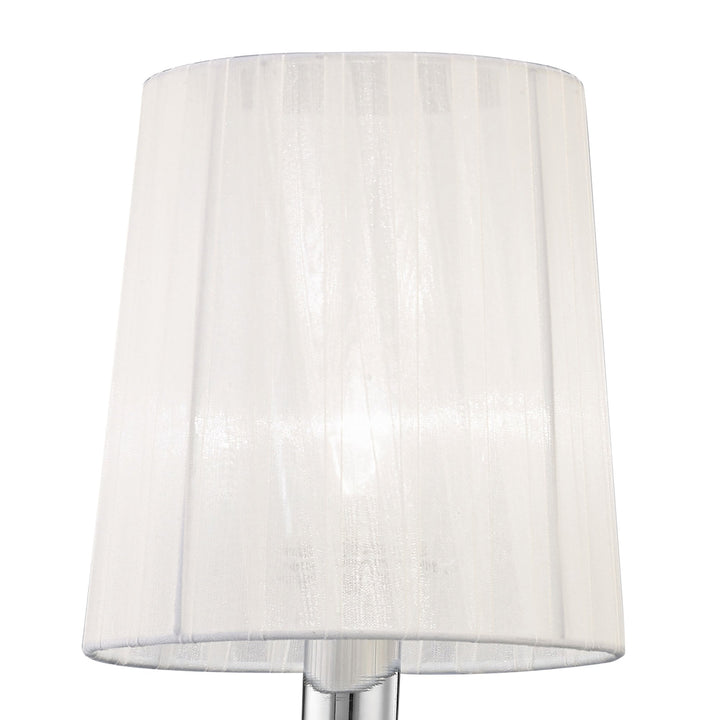 Mantra M4635/S Loewe Wall Lamp 1 Light Polished Chrome