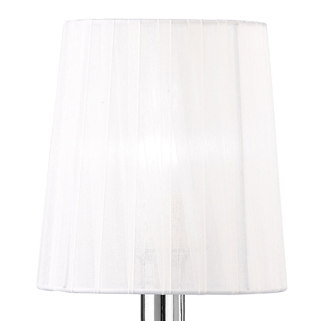 Mantra M4637 Loewe Table Lamp 1 Light Small Polished Chrome