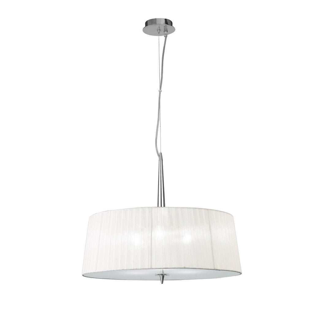 Mantra M4639 Loewe Single Pendant 3 Light Polished Chrome