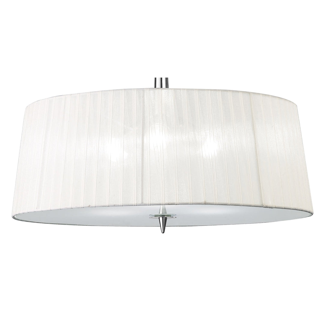 Mantra M4639 Loewe Single Pendant 3 Light Polished Chrome