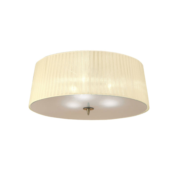 Mantra M4640AB Loewe Ceiling 3 Light Antique Brass