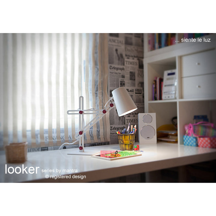 Mantra M3613 Looker Table Lamp Light White