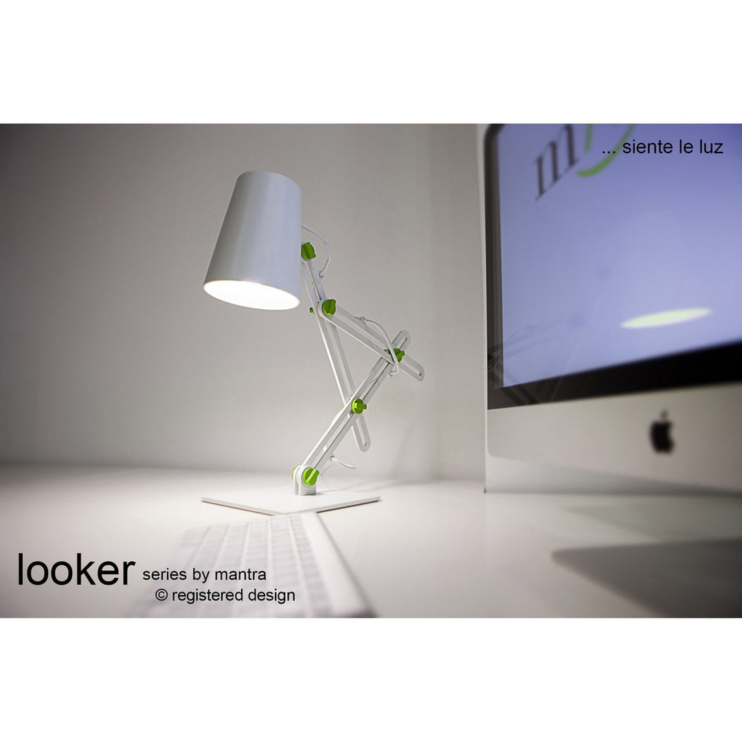 Mantra M3613 Looker Table Lamp Light White