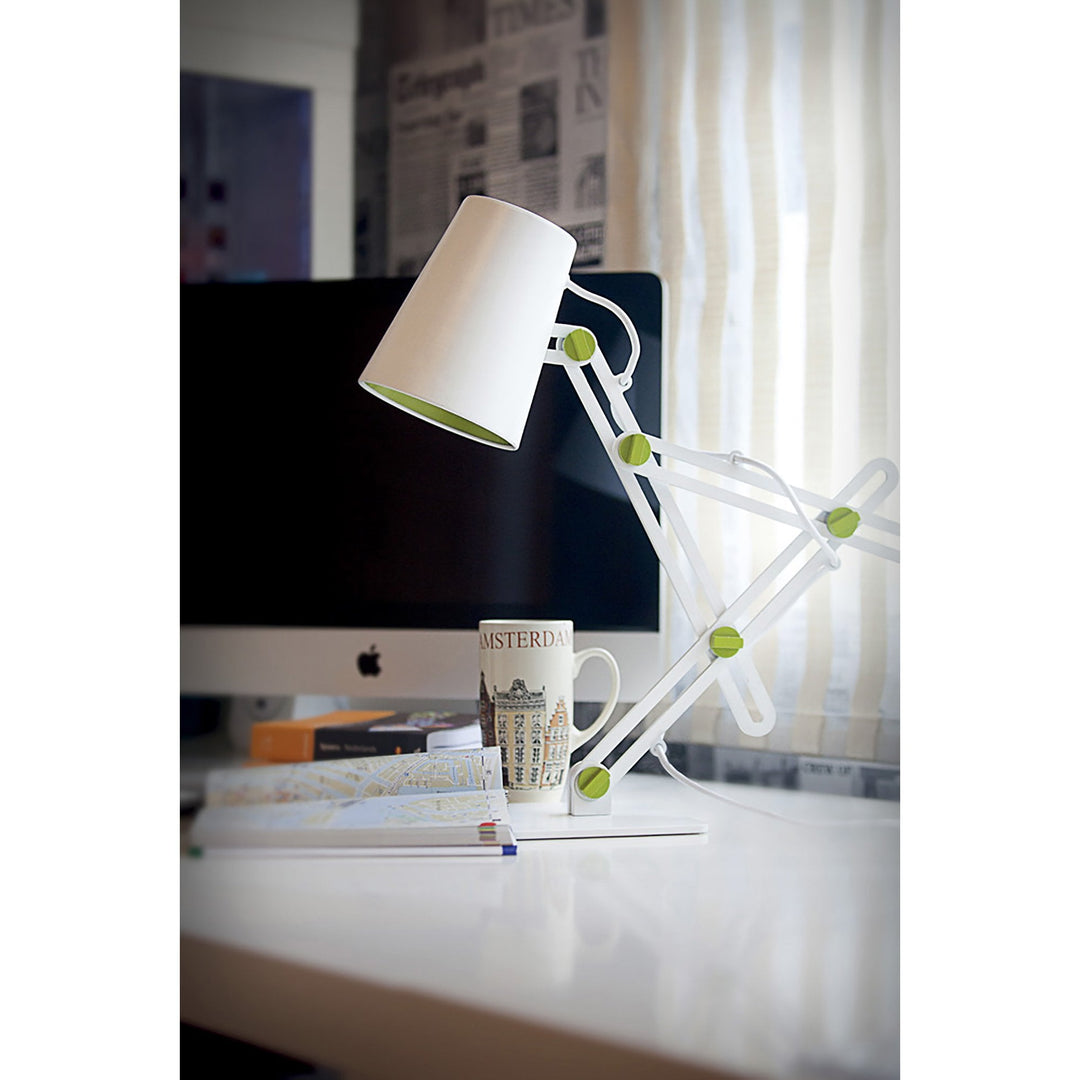 Mantra M3614 Looker Table Lamp Light White