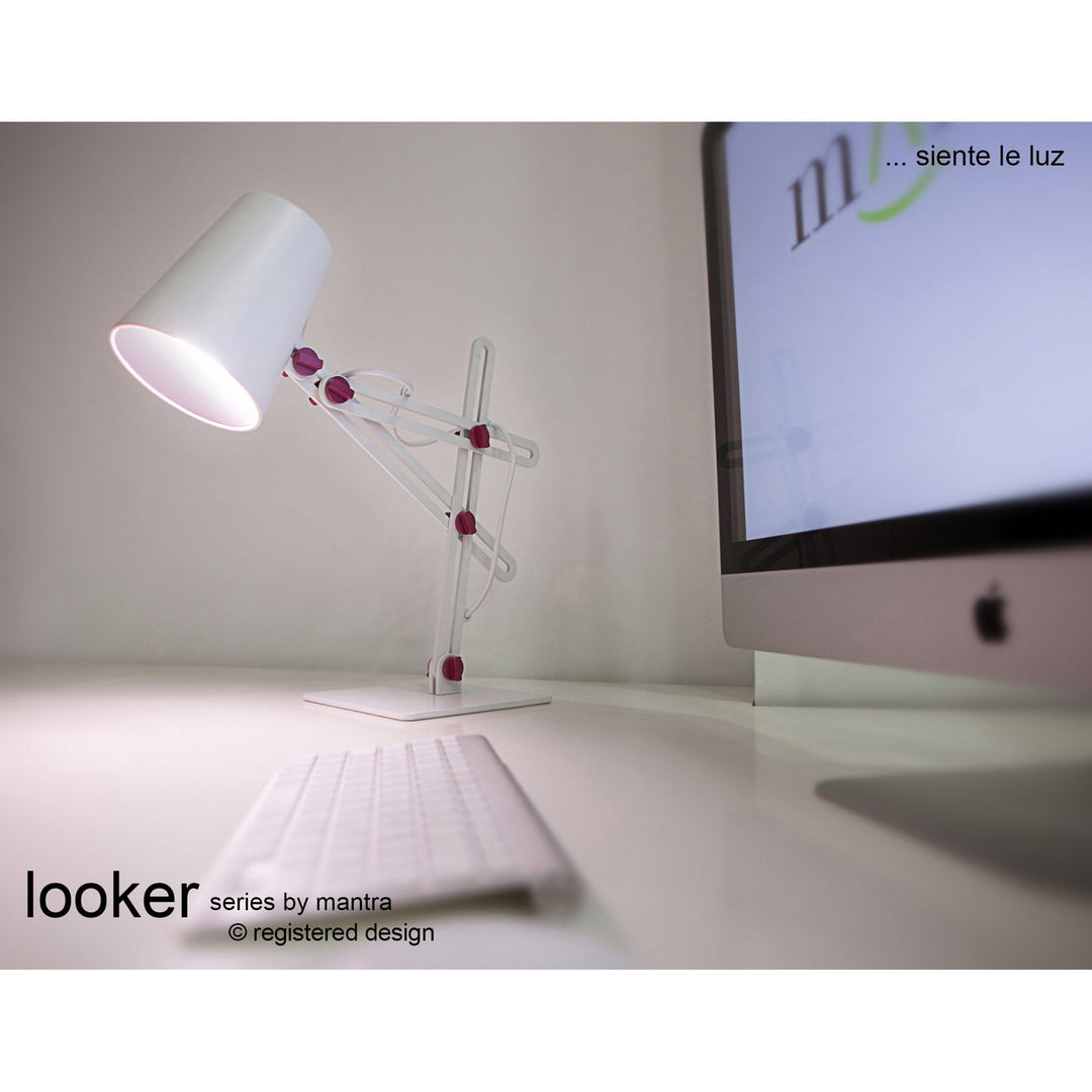 Mantra M3614 Looker Table Lamp Light White