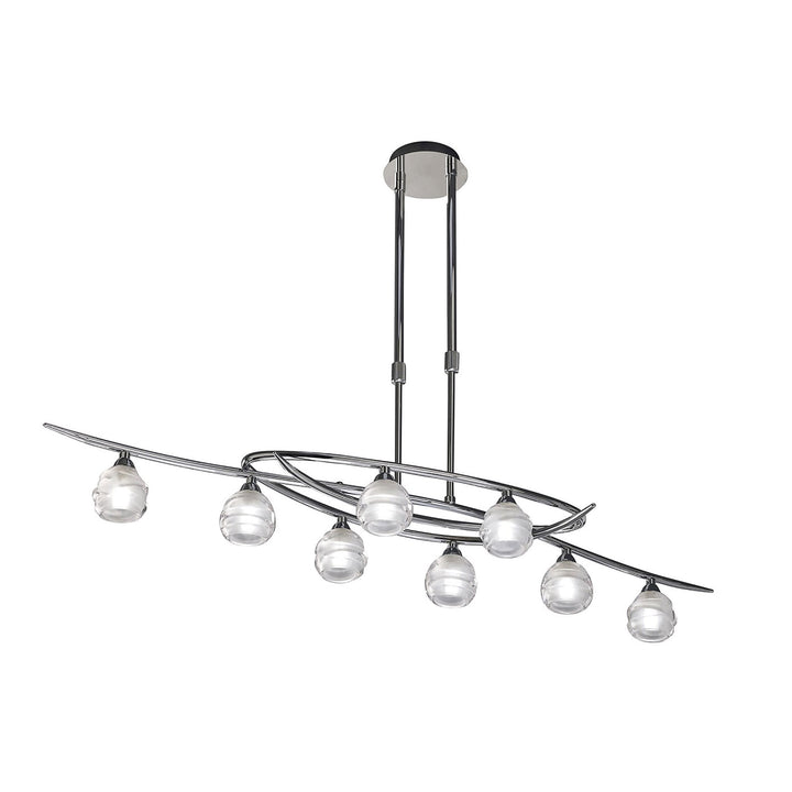 Mantra M1800 Loop Pendant 8 Light Polished Chrome