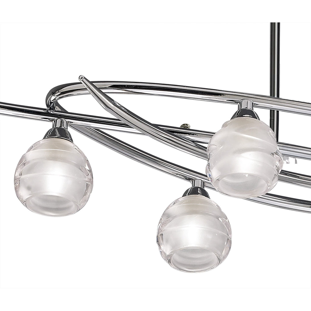 Mantra M1800 Loop Pendant 8 Light Polished Chrome