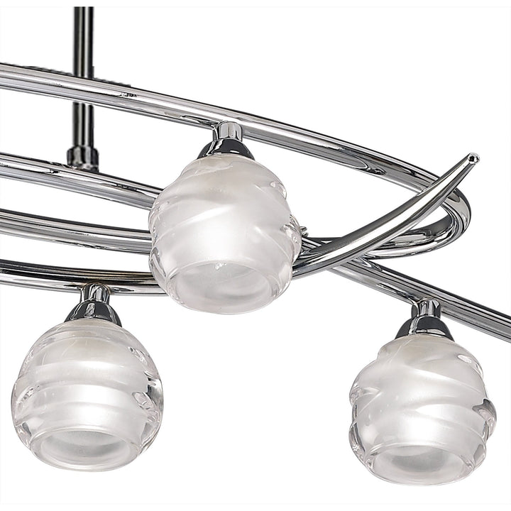 Mantra M1800 Loop Pendant 8 Light Polished Chrome