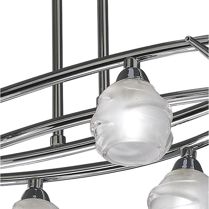 Mantra M1801 Loop Pendant 6 Light Polished Chrome