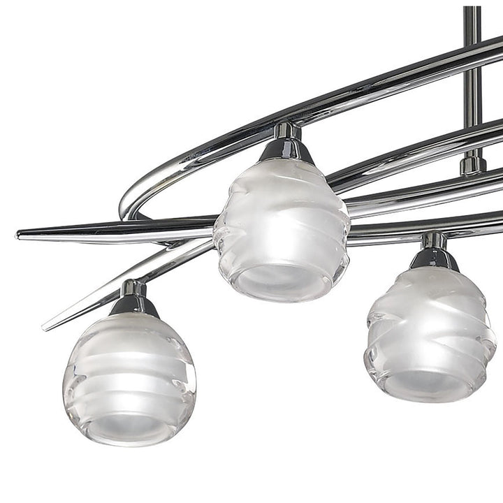 Mantra M1801 Loop Pendant 6 Light Polished Chrome