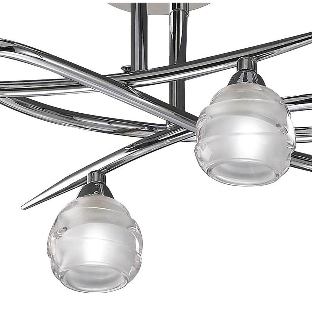 Mantra M1803 Loop Ceiling 4 Light Polished Chrome