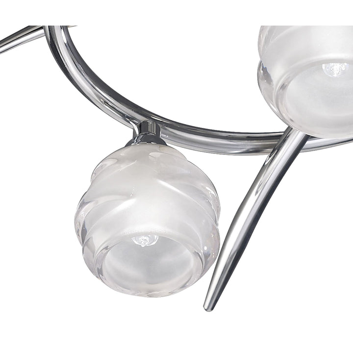 Mantra M1804 Loop Ceiling 3 Light Polished Chrome