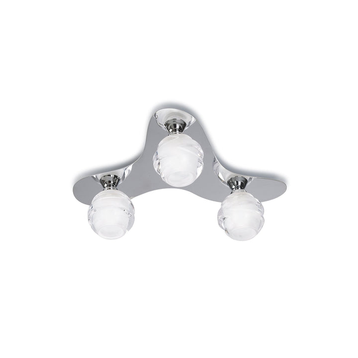 Mantra M1808 Loop Ceiling 3 Light Polished Chrome