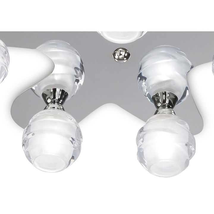 Mantra M1809 Loop Ceiling 5 Light Polished Chrome