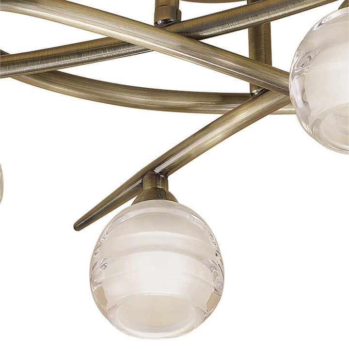 Mantra M1823 Loop Ceiling 4 Light Antique Brass