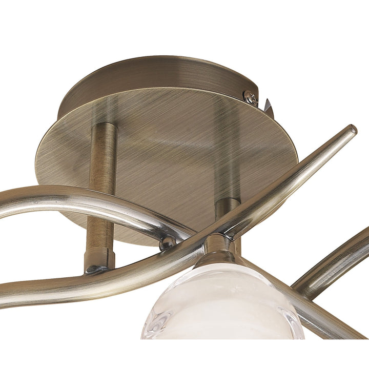 Mantra M1824 Loop Ceiling 3 Light Antique Brass