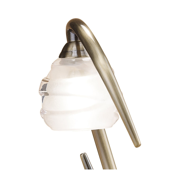 Mantra M1827 Loop Table Lamp 1 Light Antique Brass