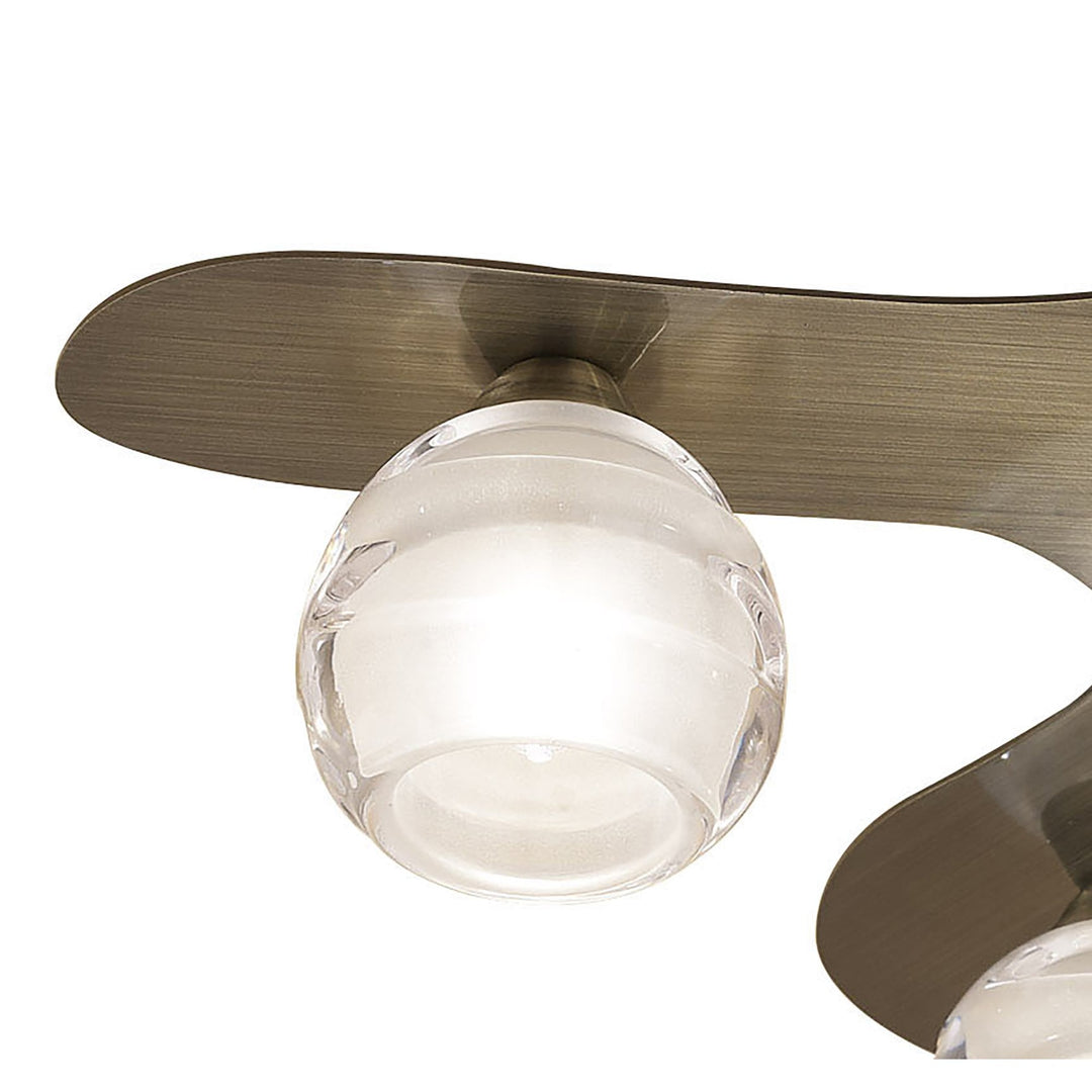 Mantra M1829 Loop Ceiling 5 Light Antique Brass