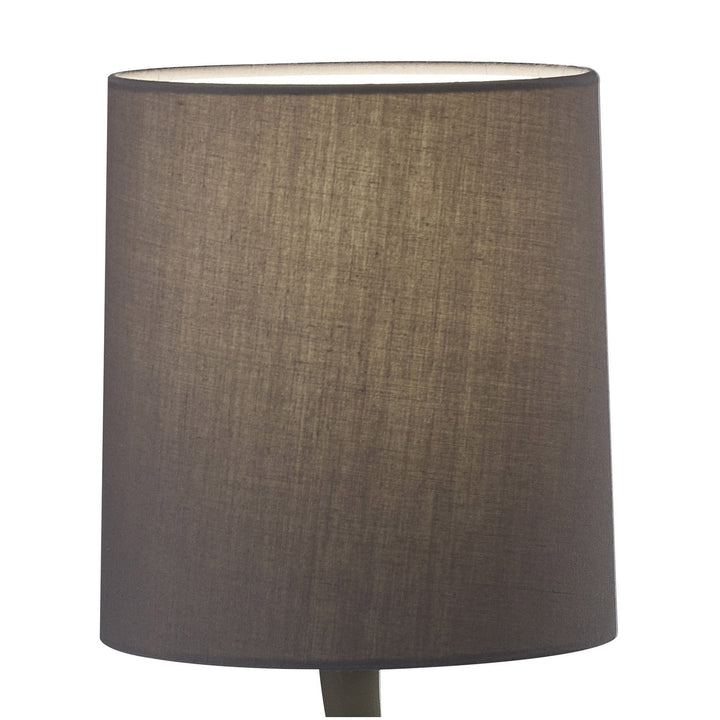 Mantra M3682 Lua Table Lamp 1 Light Small Ash Grey