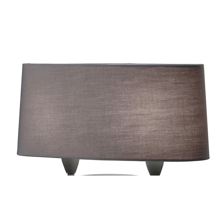 Mantra M3683 Lua Table Lamp 2 Light Ash Grey