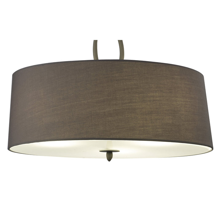 Mantra M3684 Lua Pendant 3 Light Ash Grey