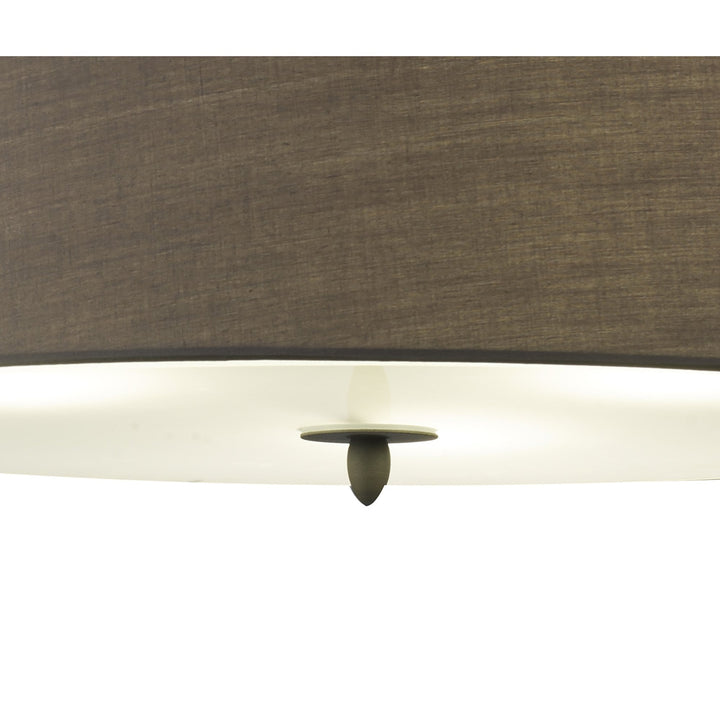 Mantra M3684 Lua Pendant 3 Light Ash Grey