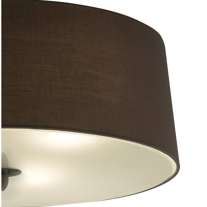 Mantra M3685 Lua Ceiling 3 Light Ash Grey