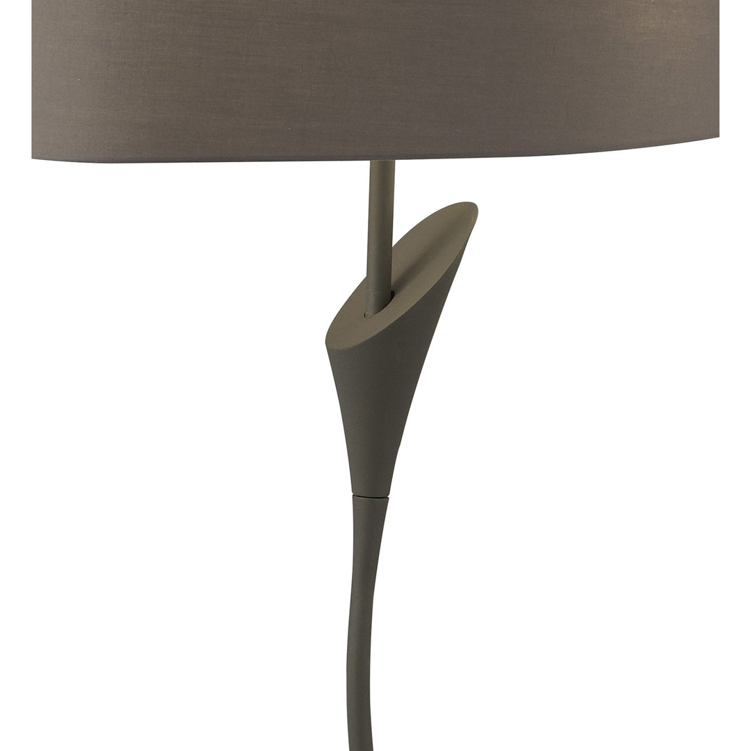 Mantra M3689 Lua Floor Lamp 2 Light Ash Grey