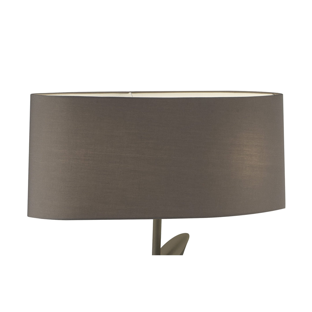 Mantra M3689 Lua Floor Lamp 2 Light Ash Grey