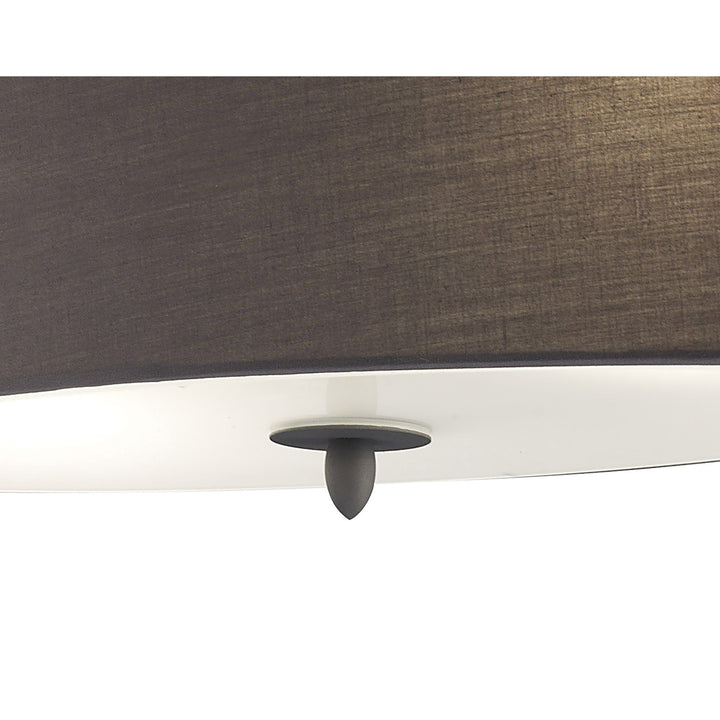 Mantra M3690 Lua Semi Ceiling 2 Light Ash Grey