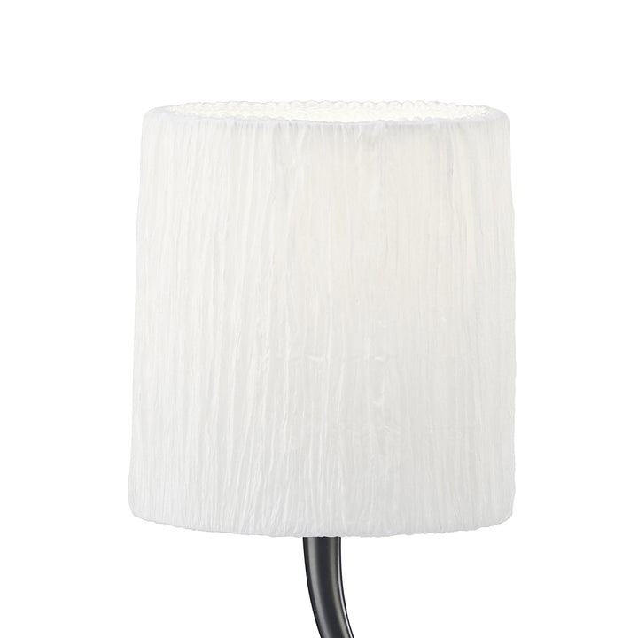 Mantra M3702 Lua Table Lamp 1 Light Satin Nickel