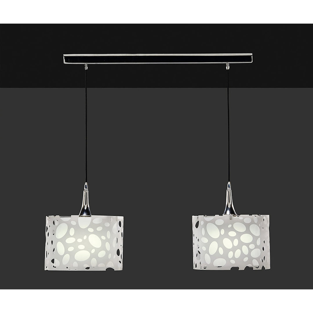 Mantra M1360 Lupin Pendant 2 Light Line