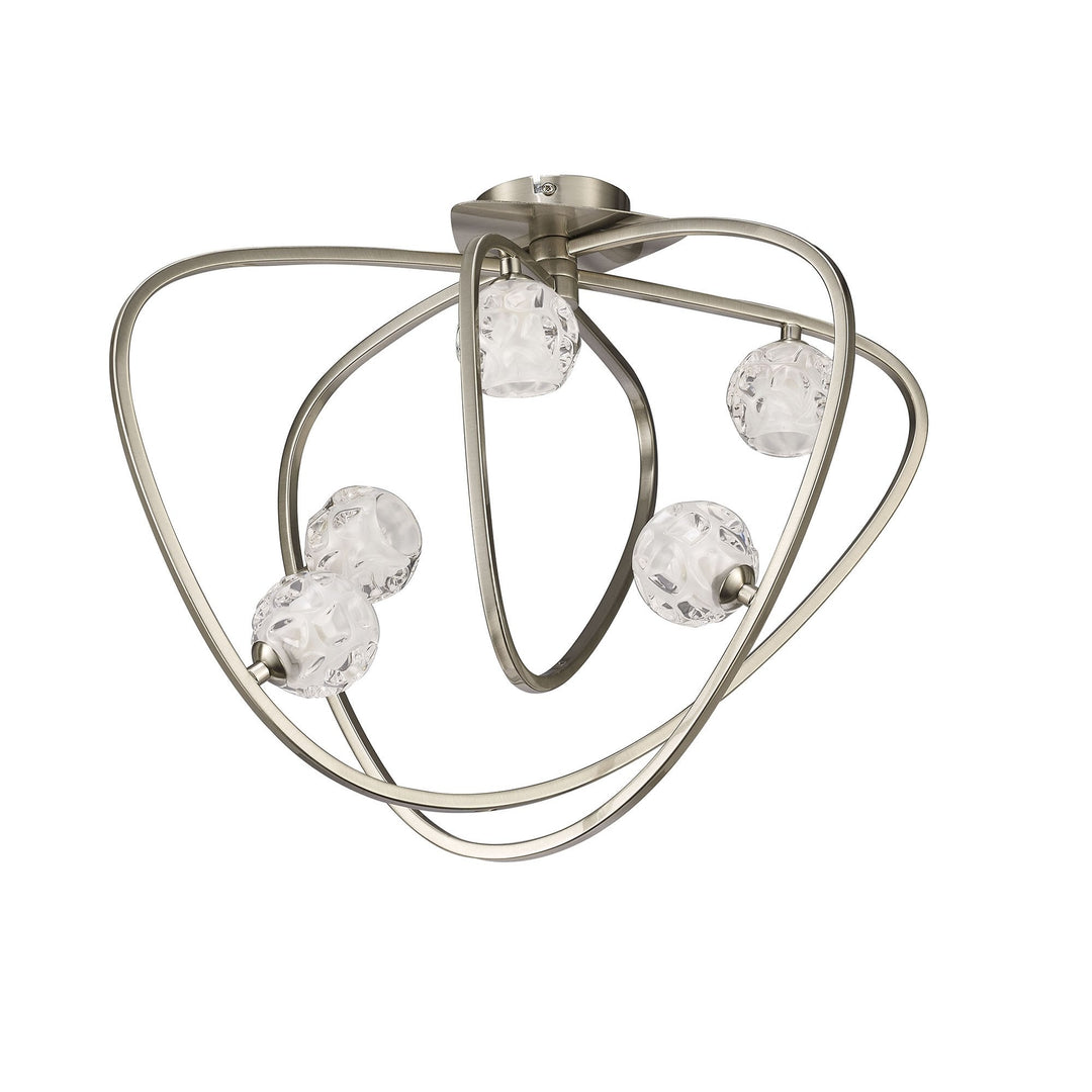 Mantra M5014 Lux Ceiling 5 Light Polished Chrome